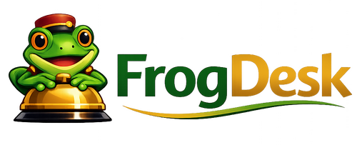 FrogDesk logo